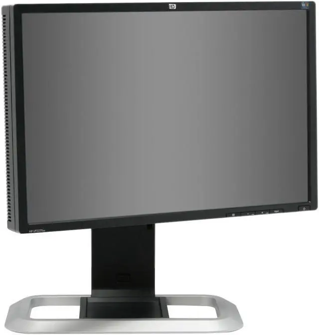 Alt view image 10 of 16 - HP LP2275w Black 22" 6ms(GTG) Widescreen LCD Monitor with DisplayPort input 300 cd/m2 1000:1 w/ Height, Swivel & Pivot Adjustments