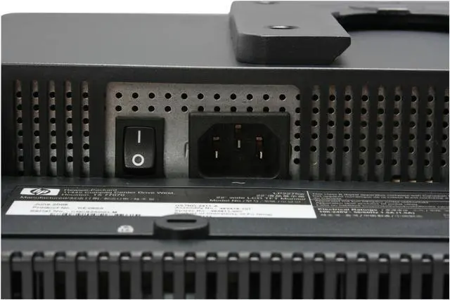 Alt view image 12 of 16 - HP LP2275w Black 22" 6ms(GTG) Widescreen LCD Monitor with DisplayPort input 300 cd/m2 1000:1 w/ Height, Swivel & Pivot Adjustments