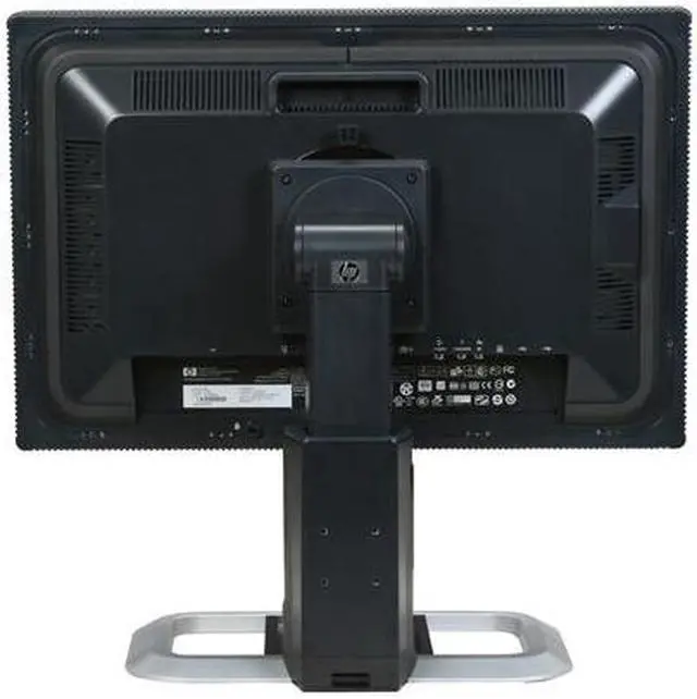 Alt view image 5 of 10 - HP LP2475w Black 24" 6 ms Height,Swivel,Pivot & Tilt Adjustable Widescreen LCD Monitor 400 cd/m2 1000:1