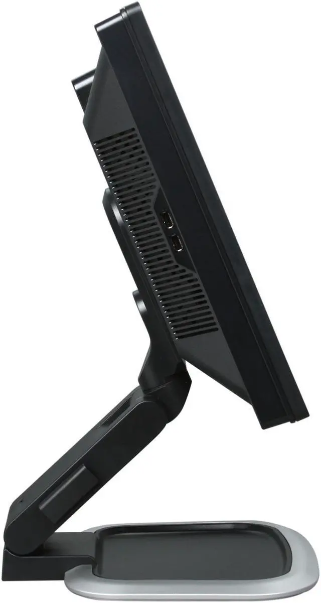 Alt view image 4 of 11 - HP L2445w Black 24" 5ms Widescreen LCD Monitor w/ Height & Pivot Adjustments 400 cd/m2 1000:1 w/ HDCP Support