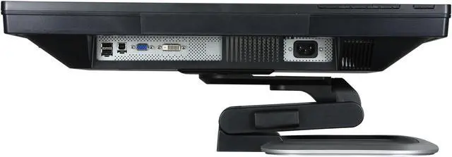 Alt view image 10 of 11 - HP L2445w Black 24" 5ms Widescreen LCD Monitor w/ Height & Pivot Adjustments 400 cd/m2 1000:1 w/ HDCP Support