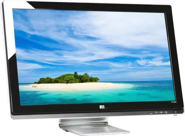 Alt view image 3 of 8 - HP 2709m 27" HDMI Full HD 1080P Widescreen 16:9 LCD Monitor w/ swivel adjustment 400 cd/m2 DC 30000:1(1000:1)Built in Speakers