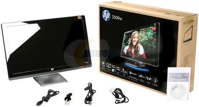 Alt view image 8 of 8 - HP 25" TN Full HD 1080p LCD Monitor 3ms(GTG) D-Sub, DVI, HDMI 2509m