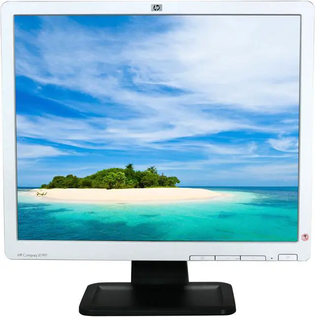 Alt view image 2 of 8 - HP LE1911 Silver 19" 5ms LCD Monitor 250 cd/m2 1000:1