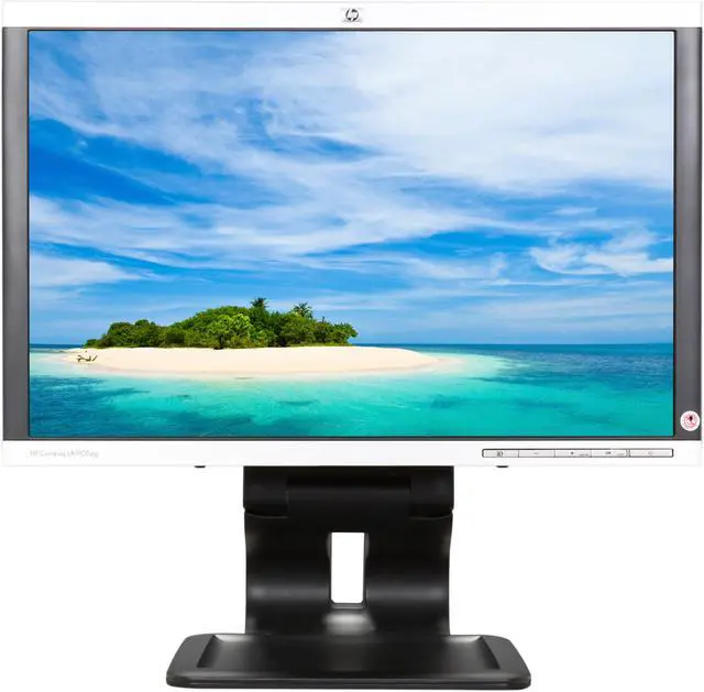 Alt view image 2 of 10 - HP LA1905wg Black / Silver 19" 5ms  Height,Swivel,Pivot & Tilt Adjustable Widescreen LCD Monitor 250 cd/m2 DC 3000:1 (1000:1)