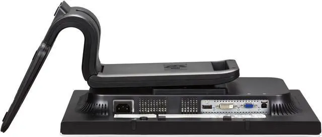 Alt view image 9 of 10 - HP LA1905wg Black / Silver 19" 5ms  Height,Swivel,Pivot & Tilt Adjustable Widescreen LCD Monitor 250 cd/m2 DC 3000:1 (1000:1)