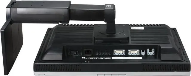 Alt view image 10 of 11 - HP 24" Active Matrix, TFT LCD WUXGA LCD Monitor with Height & Pivot Adjustments 8 ms DVI LP2465