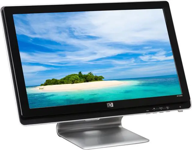 Alt view image 3 of 8 - HP 20" Active Matrix, TFT LCD HD Ready LCD Monitor 5 ms D-Sub, DVI-D 2010i