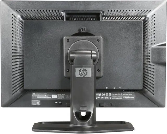 Alt view image 5 of 10 - HP ZR24w 24'' S-IPS Tilt&Swivel Adjustable Widescreen LCD Monitor w/5 USB hub & Display port 400 cd/m2 3000:1 DCR