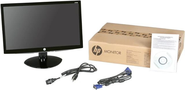 Alt view image 8 of 8 - HP S1933 Black 18.5" 5ms Widescreen LCD Monitor 200 cd/m2 DC 5,000:1(600:1)