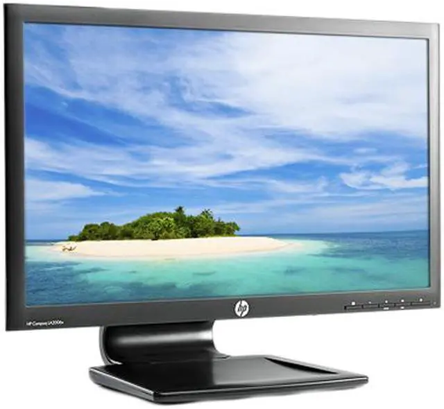 Alt view image 2 of 5 - HP 20" 60 Hz LCD Monitor 5 ms D-Sub, DVI-D, DisplayPort, 2 x port USB Hub Compaq LA2006x