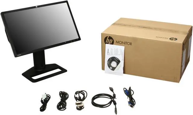 Alt view image 10 of 10 - HP ZR2240w 21.5" 8ms HDMI Pivot Widescreen LED Backlit IPS LCD Monitor 50 nits cd/m2 - 250 nits cd/m2 1000:1