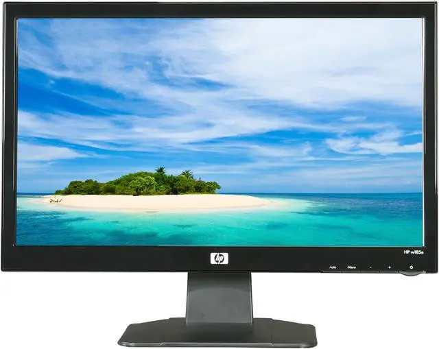 Alt view image 2 of 8 - HP Pavilion w185e Black 18.5" 5ms  Widescreen LCD Monitor 600:1