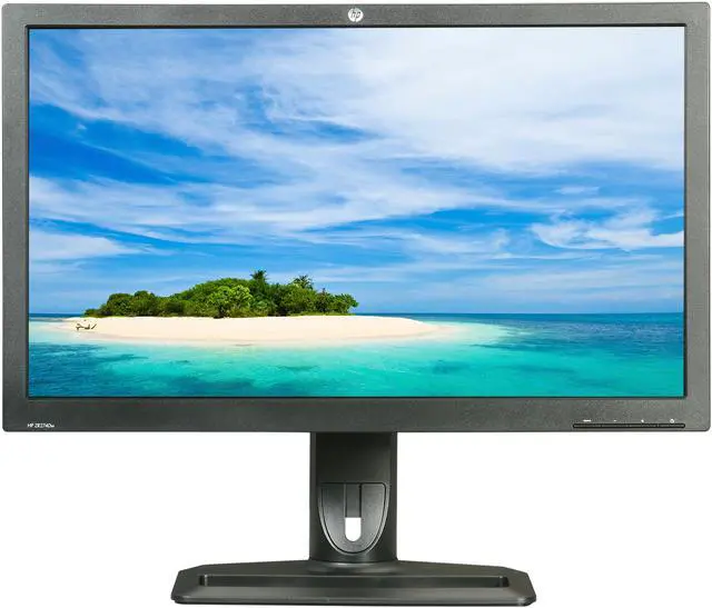 Alt view image 2 of 11 - HP Smartbuy ZR2740w Black and Brushed Aluminum 27" 12 ms (GTG) WQHD IPS Panel Height & Pivot Adjustable Widescreen LED-Backlit LCD Monitor 380 cd/m2 1000:1
