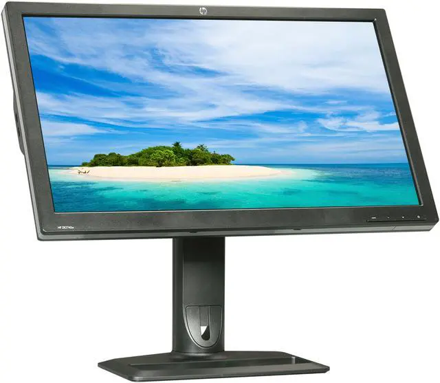 Alt view image 3 of 11 - HP Smartbuy ZR2740w Black and Brushed Aluminum 27" 12 ms (GTG) WQHD IPS Panel Height & Pivot Adjustable Widescreen LED-Backlit LCD Monitor 380 cd/m2 1000:1