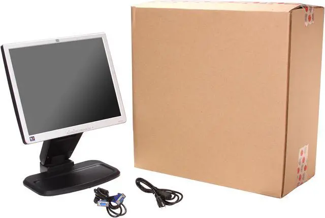 Alt view image 10 of 10 - HP 1740 17" 8ms LCD Flat Panel Monitor 300 cd/m2 500:1, Off Lease 18 Months Warranty