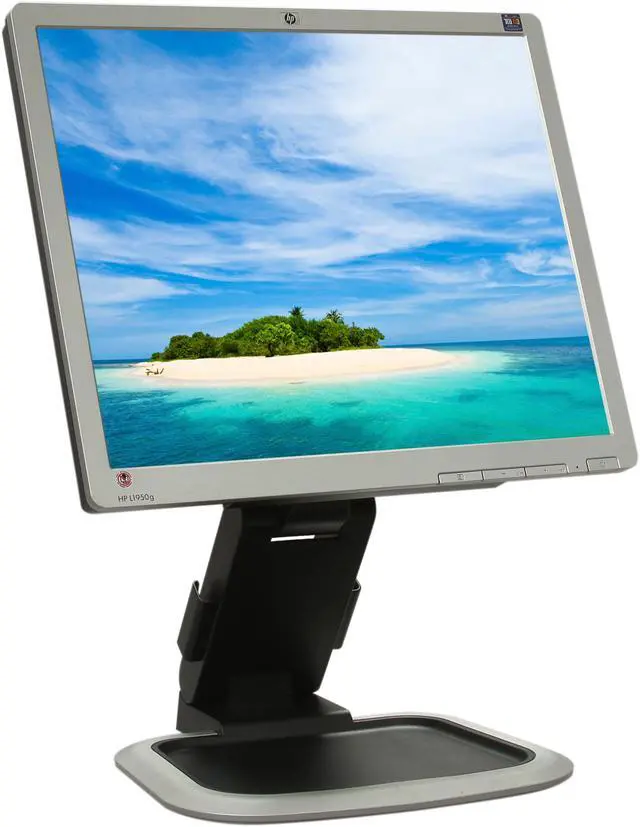 Alt view image 3 of 9 - HP 19" 60 Hz Active Matrix, TFT LCD SXGA Off Lease LCD Monitor 5 ms D-Sub, DVI-D L1950g
