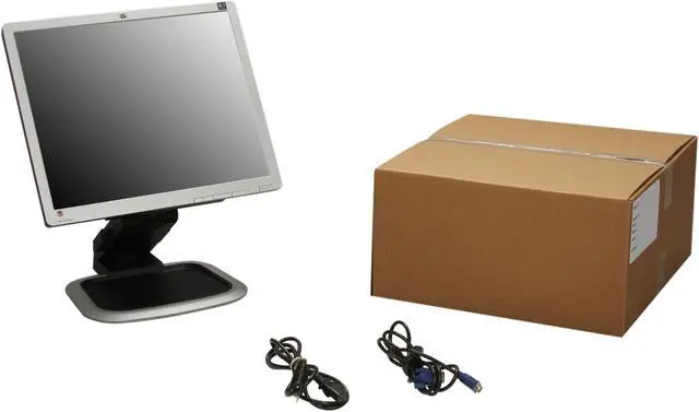 Alt view image 9 of 9 - HP 19" 60 Hz Active Matrix, TFT LCD SXGA Off Lease LCD Monitor 5 ms D-Sub, DVI-D L1950g