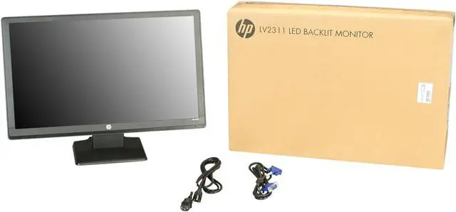 Alt view image 7 of 7 - HP Smartbuy LV2311 Black 23" 5ms Widescreen LED-Backlit LCD Monitor