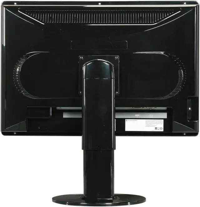Alt view image 5 of 11 - HP Compaq L240w Black 24" 5ms Height & Pivot Adjustable Widescreen LCD Monitor 300 cd/m2 DC 20000:1 (1000:1)