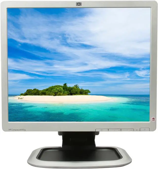 Alt view image 2 of 11 - HP 19" 60 Hz Active Matrix, TFT LCD LCD Monitor 5 ms D-Sub, DVI-D L1950