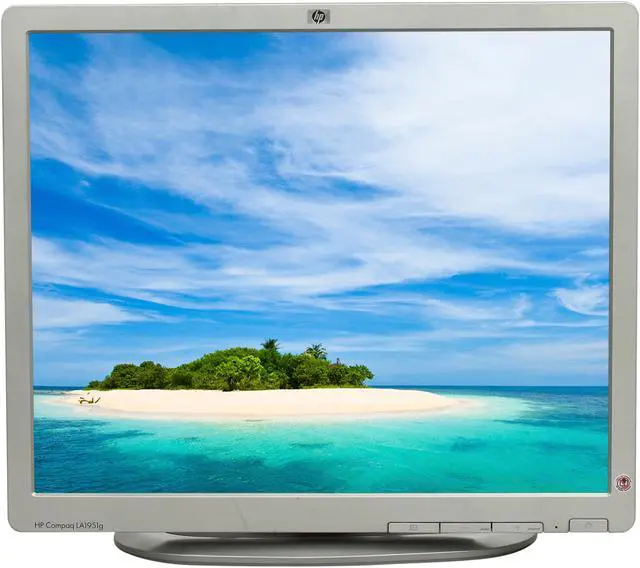 Alt view image 7 of 11 - HP 19" 60 Hz Active Matrix, TFT LCD LCD Monitor 5 ms D-Sub, DVI-D L1950