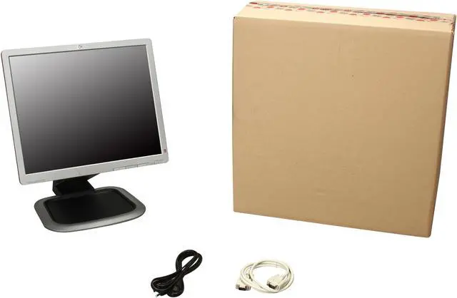 Alt view image 11 of 11 - HP 19" 60 Hz Active Matrix, TFT LCD LCD Monitor 5 ms D-Sub, DVI-D L1950