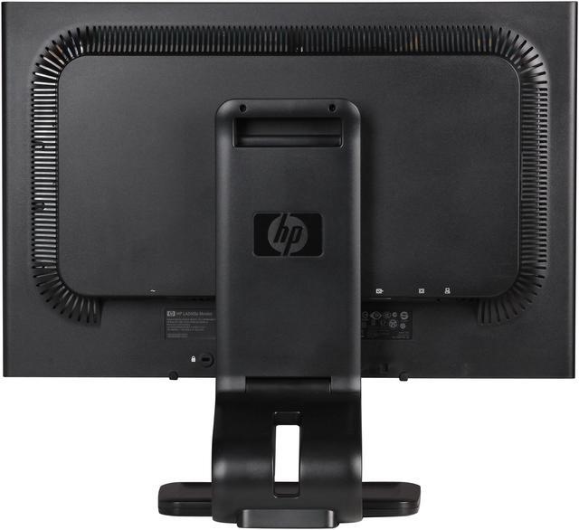 Alt view image 5 of 10 - HP Compaq SmartBuy LA2405x Brushed Aluminum and Black 24" 5ms height, pivot & swivel adjustable Widescreen LED Monitor 250 cd/m2 DC 3,000,000:1 (1000:1)