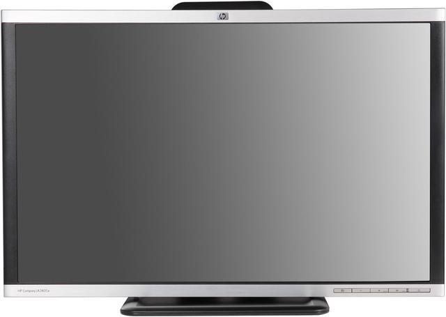 Alt view image 7 of 10 - HP Compaq SmartBuy LA2405x Brushed Aluminum and Black 24" 5ms height, pivot & swivel adjustable Widescreen LED Monitor 250 cd/m2 DC 3,000,000:1 (1000:1)