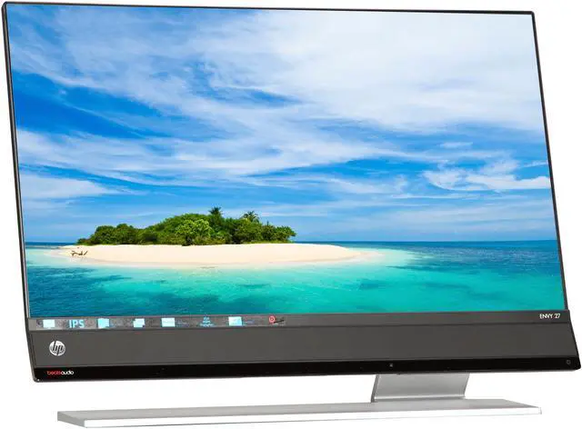 Alt view image 3 of 7 - HP 27" 60 Hz IPS LCD Monitor, IPS Panel 7 ms D-sub, HDMI, DisplayPort NV27 Envy 27