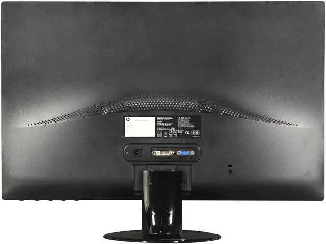 Alt view image 5 of 7 - HP 23.6" 60 Hz LCD Monitor 5 ms D-Sub, DVI 24WD