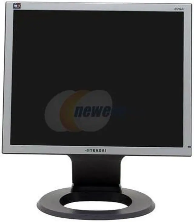 Alt view image 2 of 8 - HYUNDAI 17" A-Si TFT Active Matrix LCD SXGA LCD Monitor 8 ms D-Sub B70A