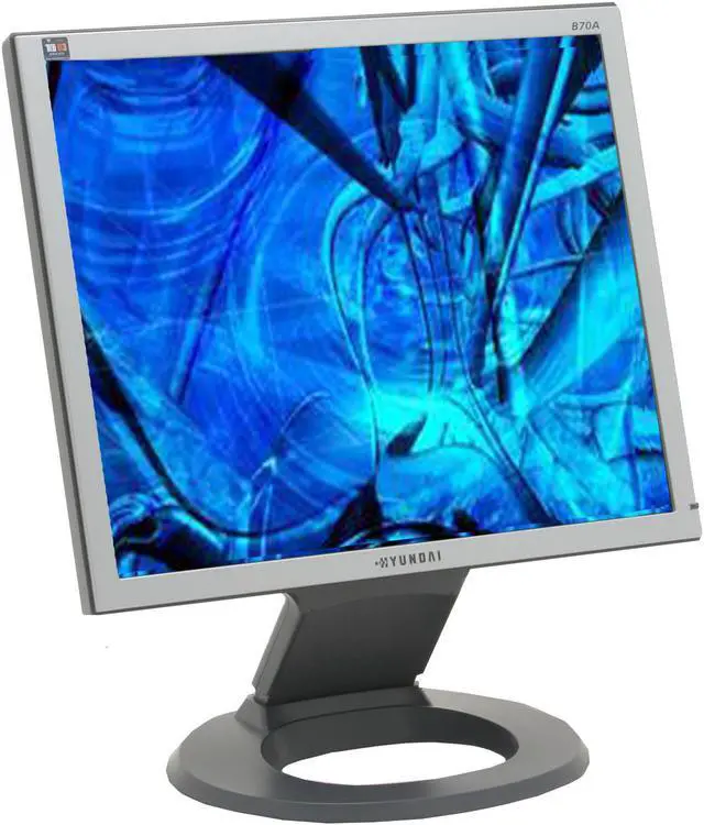Main image of HYUNDAI 17" A-Si TFT Active Matrix LCD SXGA LCD Monitor 8 ms D-Sub B70A