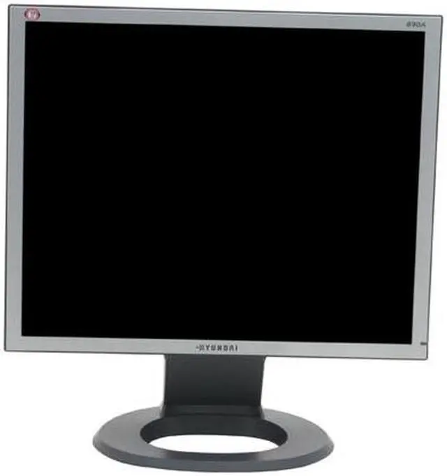 Alt view image 3 of 9 - HYUNDAI 19" A-Si TFT Active Matrix LCD SXGA LCD Monitor 8 ms D-Sub B90A
