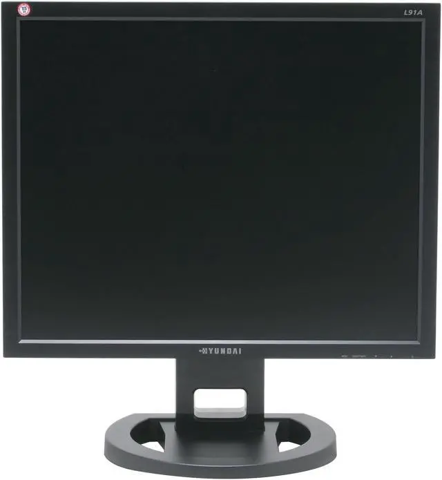 Alt view image 3 of 8 - HYUNDAI 19" A-Si TFT Active Matrix SXGA LCD Monitor 12 ms D-Sub L91A