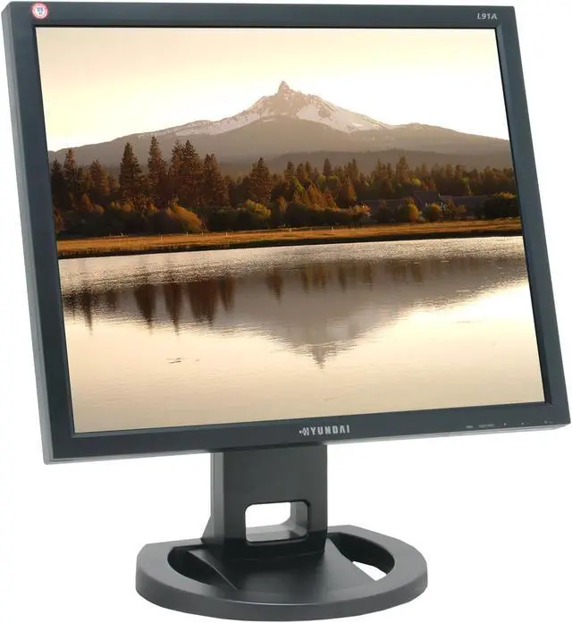 Main image of HYUNDAI 19" A-Si TFT Active Matrix SXGA LCD Monitor 12 ms D-Sub L91A