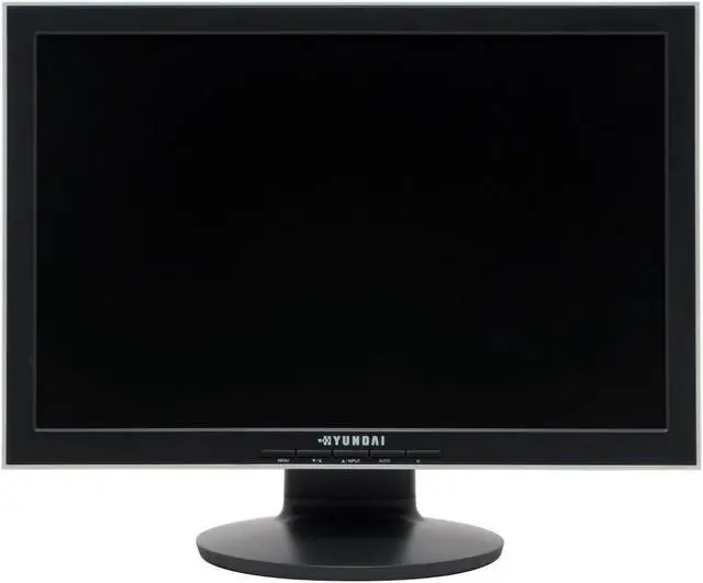 Alt view image 3 of 10 - HYUNDAI 19" A-Si TFT Active Matrix WXGA+ LCD Monitor 5 ms D-Sub, DVI N91W