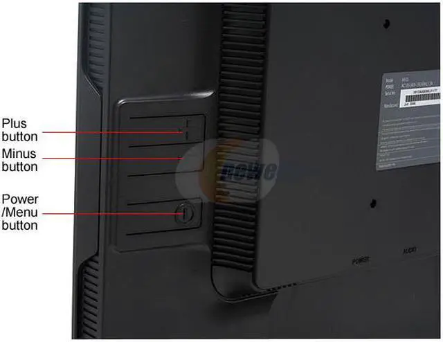 Alt view image 6 of 11 - HYUNDAI 19" SXGA LCD Monitor 8 ms D-Sub, DVI X91D