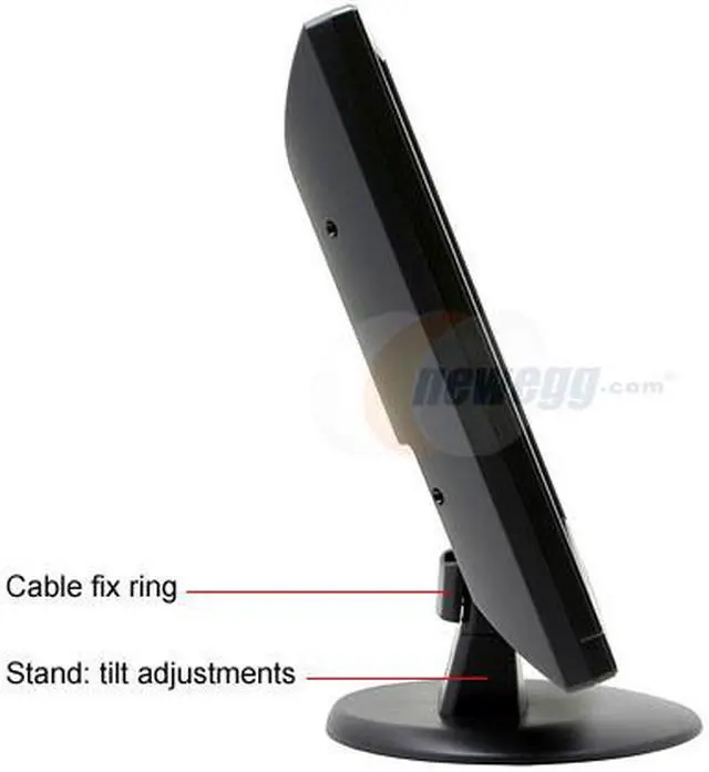 Alt view image 4 of 10 - HYUNDAI 19" A-si TFT Active Matrix/TN SXGA LCD Monitor 5 ms D-Sub, DVI T91D