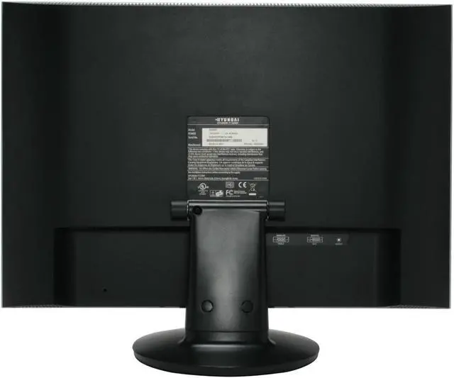 Alt view image 5 of 10 - HYUNDAI 22" A-Si TFT Active Matrix LCD Monitor 5 ms D-Sub, DVI-D N220W