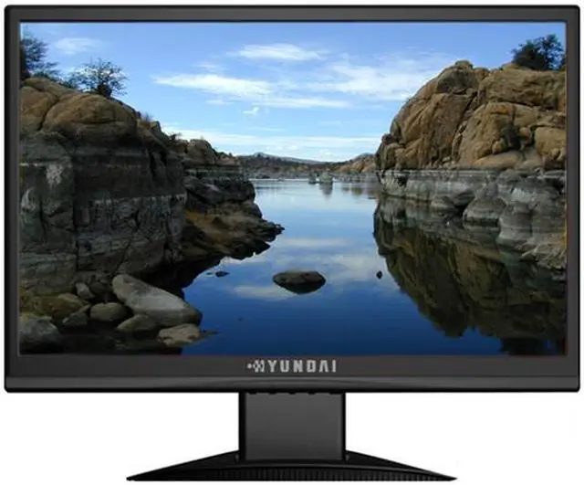 Alt view image 2 of 2 - HYUNDAI 22" A-Si TFT Active Matrix WSXGA+ LCD Monitor 5 ms D-Sub, DVI X224W