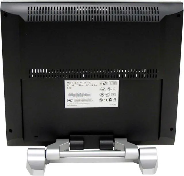 Alt view image 7 of 10 - ADVUEU 17" Active Matrix, TFT LCD SXGA LCD Monitor 16 ms D-Sub 723A
