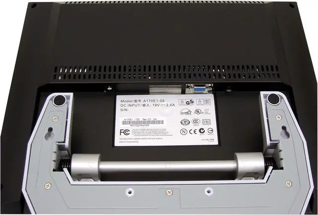 Alt view image 8 of 10 - ADVUEU 17" Active Matrix, TFT LCD SXGA LCD Monitor 16 ms D-Sub 723A