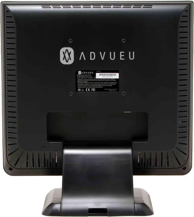Alt view image 7 of 9 - ADVUEU 17" Active Matrix, TFT LCD SXGA LCD Monitor 8 ms D-Sub ADV1711B
