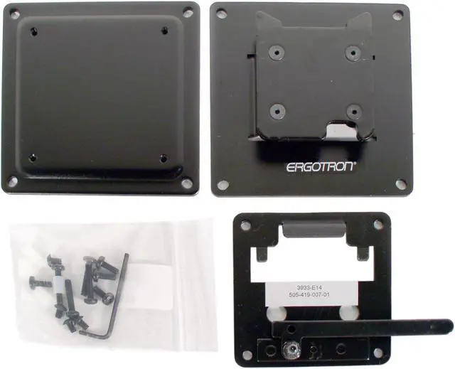 Alt view image 2 of 6 - Ergotron FX30 FX Series FX30 Wall Mount, Black