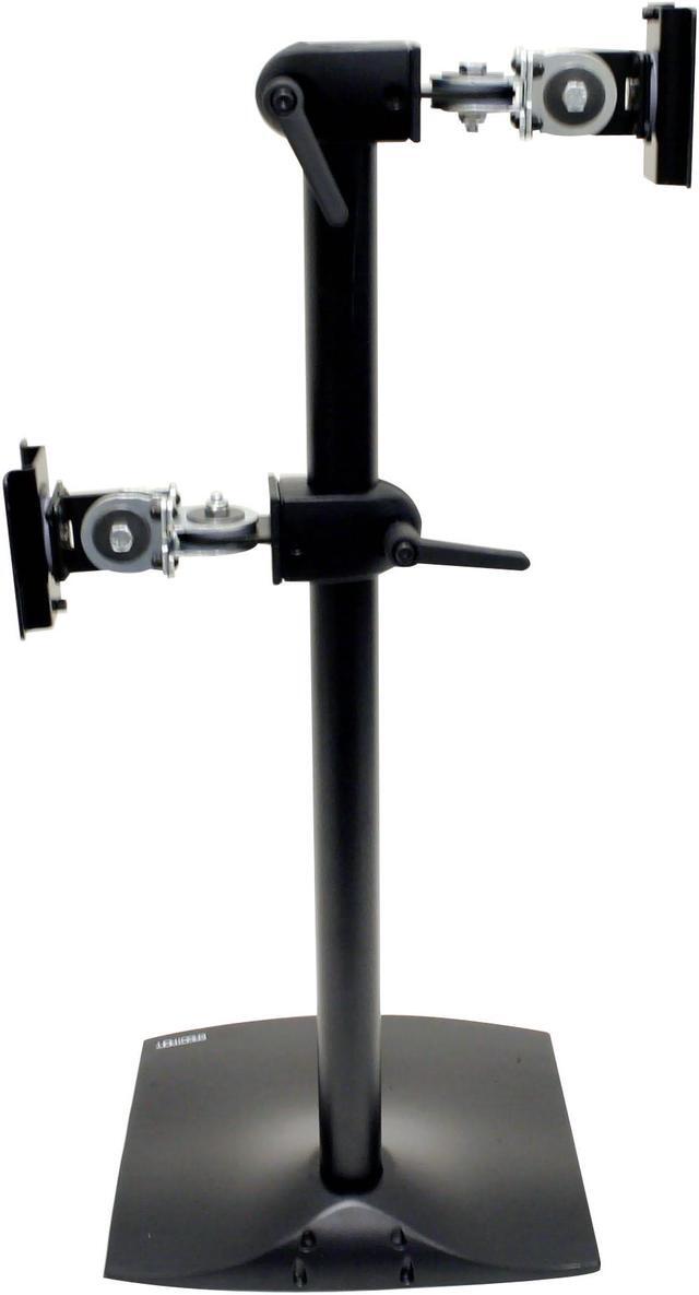Main image of Ergotron 33-091-200 DS100 Dual-Monitor Desk Stand, Vertical (black)