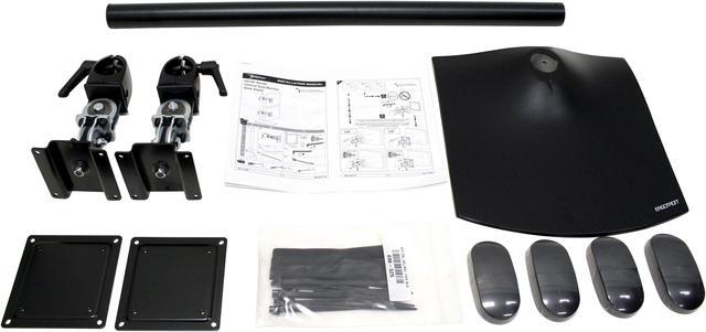 Alt view image 5 of 5 - Ergotron 33-091-200 DS100 Dual-Monitor Desk Stand, Vertical (black)