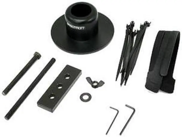 Main image of Ergotron 60-350-200 Grommet Mount Base for Ergotron DS100 Series Desk Stand (Black)