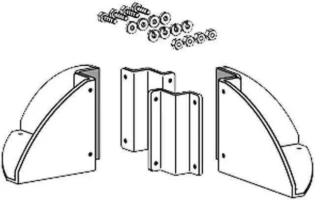 Main image of ERGOTRON 60-366-100 Bracket Mounting Component