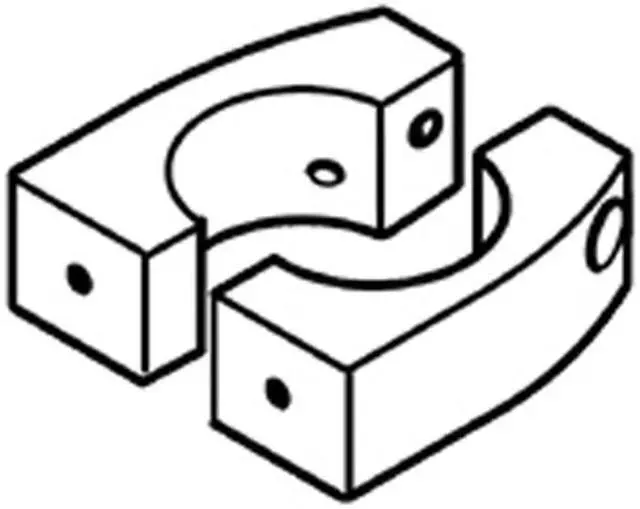 Main image of ERGOTRON 60-423-003 Split Pole-Mount Bracket, Aluminum